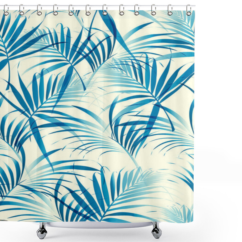 Personality  Tropical Leaves Pattern Shower Curtains