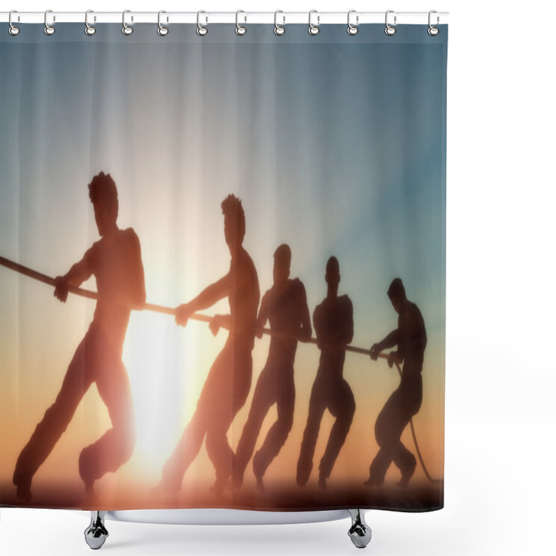 Personality  The Rope Shower Curtains