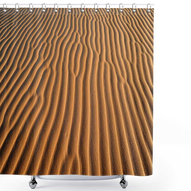 Personality  Sand Dune, African Desert, Close-up Shower Curtains