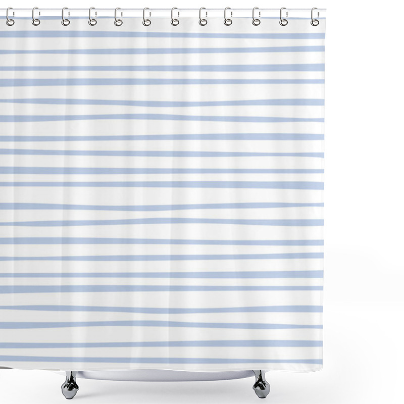 Personality  Striped Background Design Shower Curtains