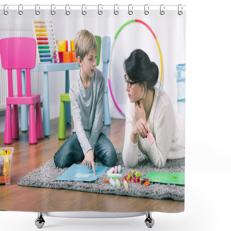 Personality  Play And Learn, This Is Fun! Shower Curtains