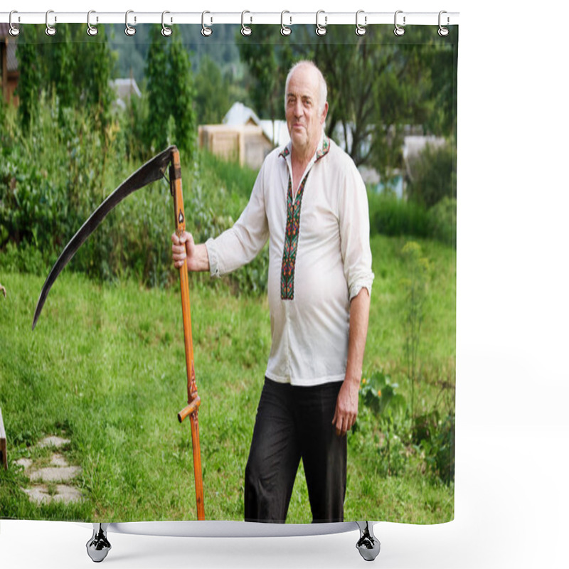 Personality  Hutsul From Carpathian Mountains. Shower Curtains