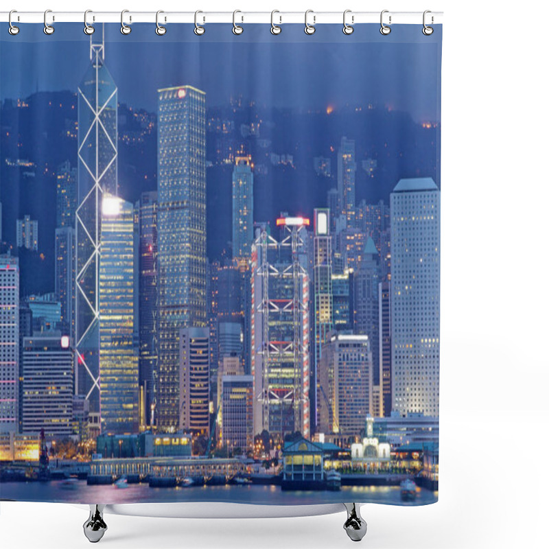 Personality  Hong Kong Shower Curtains