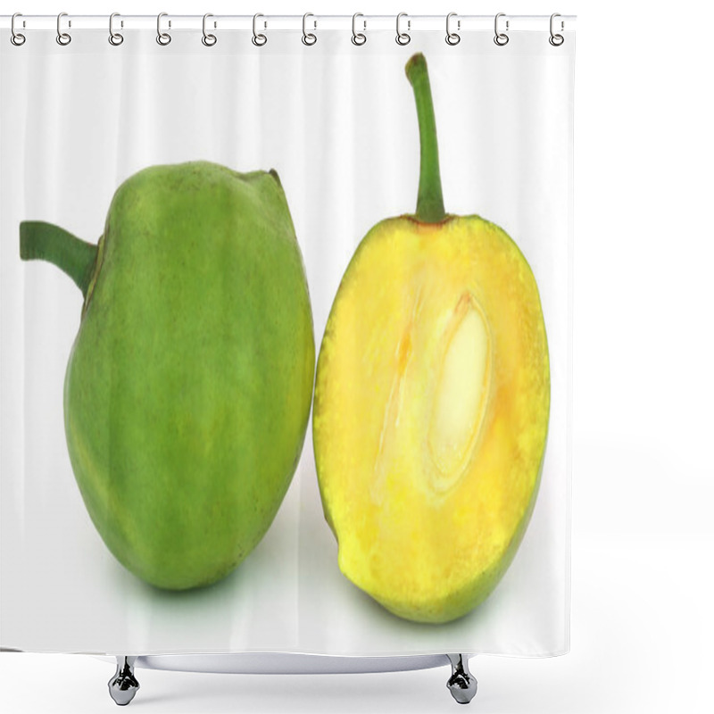 Personality  Garcinia Tinctoria Or Edible Daophal Of Bangladesh Shower Curtains