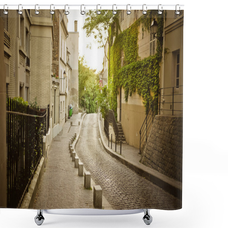 Personality  At The Road In Paris, France Shower Curtains