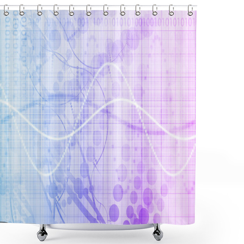 Personality  Application Development Shower Curtains