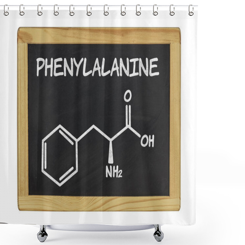 Personality  Chemical Formula Of Phenylalanine Shower Curtains