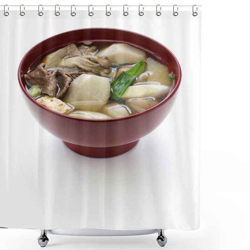 Personality  Imoni, Japanese Hotpot Cooking Shower Curtains