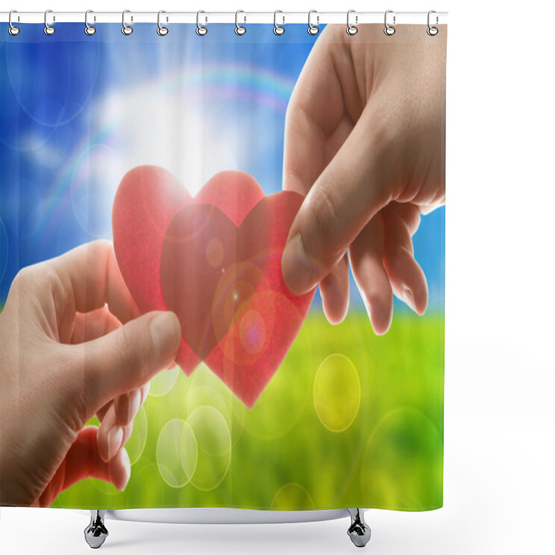 Personality  Love Shower Curtains