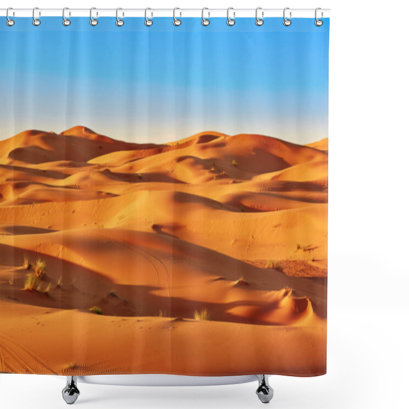 Personality  Sand Dunes In The Sahara Desert Shower Curtains