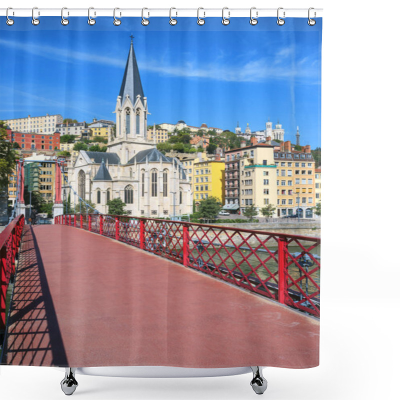 Personality  View Of Lyon City Shower Curtains