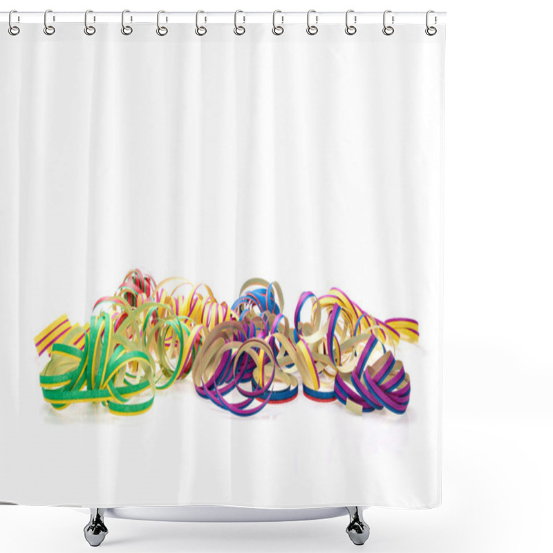 Personality  Carnival, Streamers, Map Shower Curtains