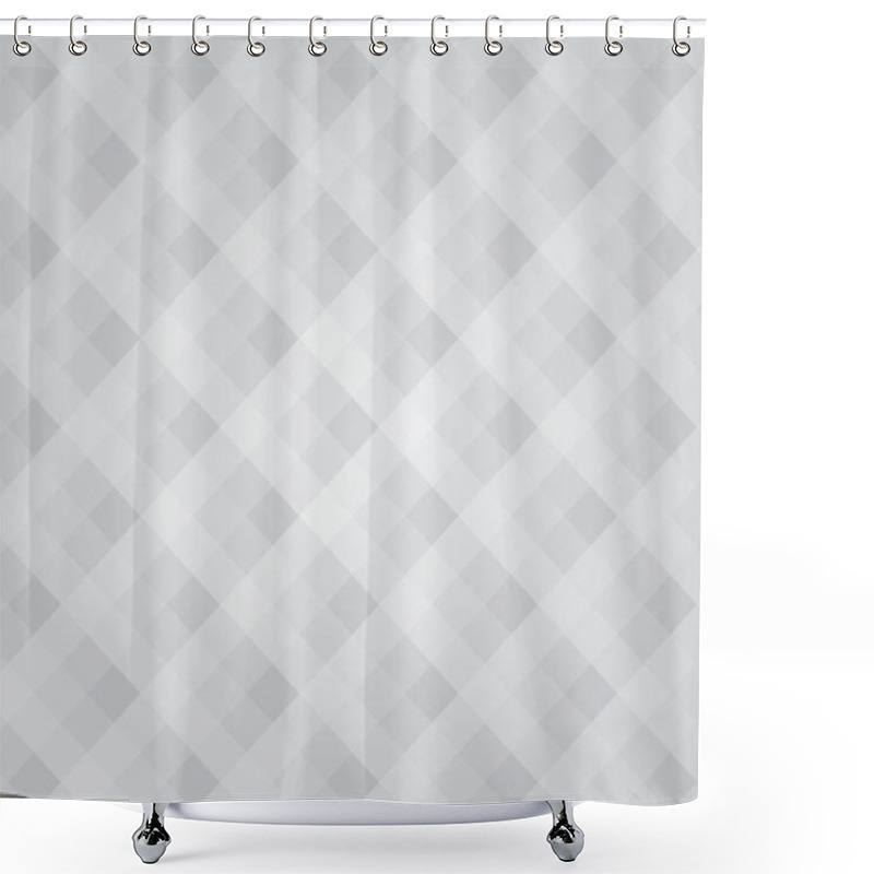 Personality  Square Background Pattern Shower Curtains