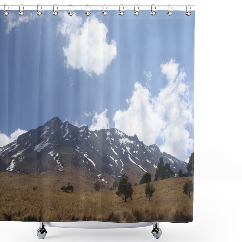 Personality  Volcano Nevado De Toluca Shower Curtains