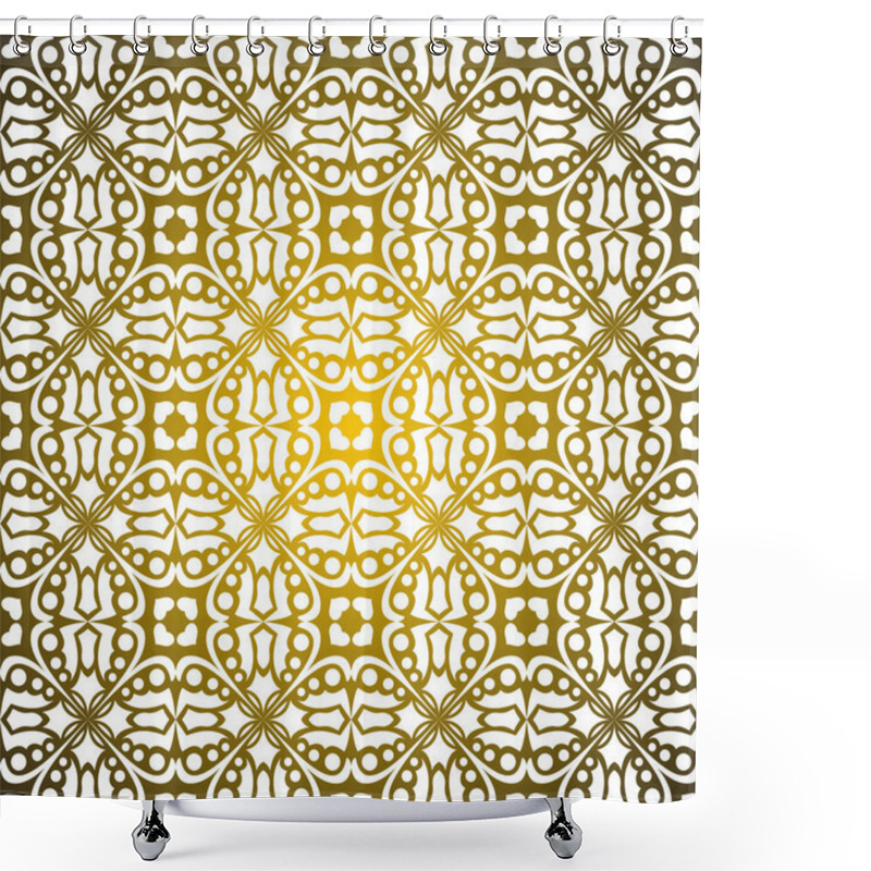 Personality  Seamless Pattern Empire Of The Sun Shower Curtains