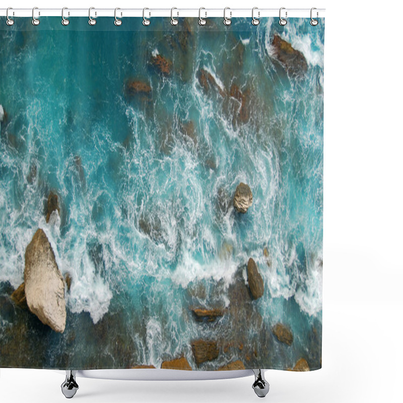 Personality  Wild Sea Shower Curtains