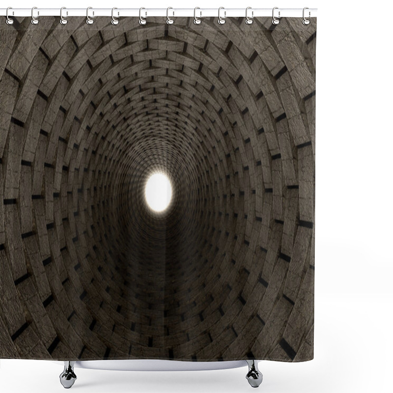 Personality  Tunnel Vision Shower Curtains