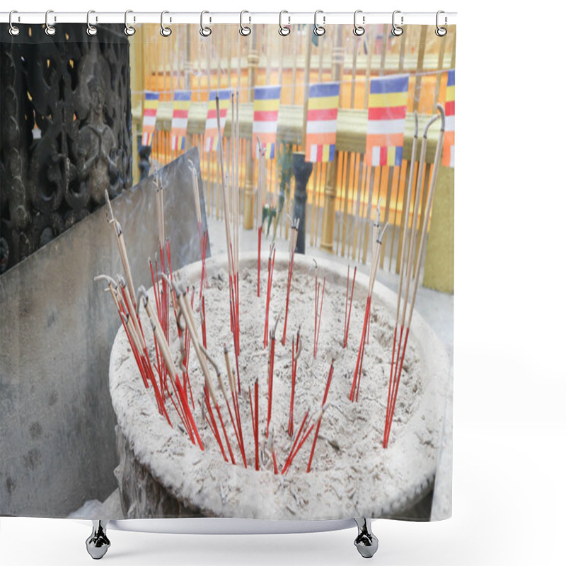 Personality  Incense Stick Or Joss Stick  Shower Curtains