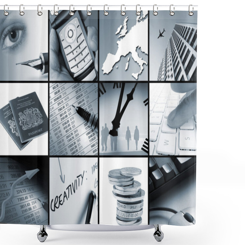 Personality  Business Concepts Shower Curtains