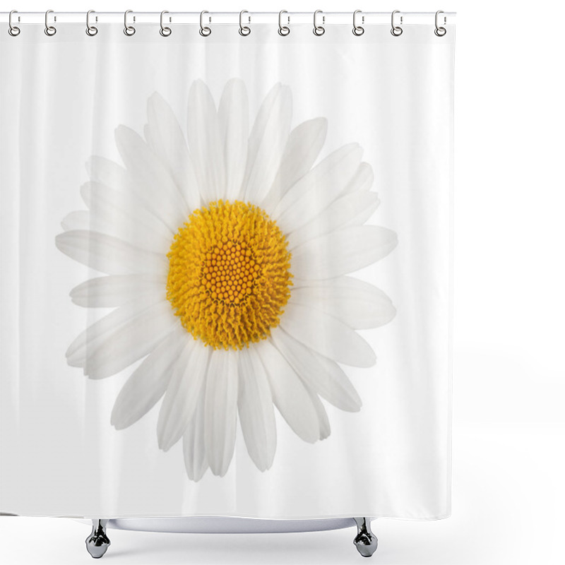 Personality  White Daisy Shower Curtains