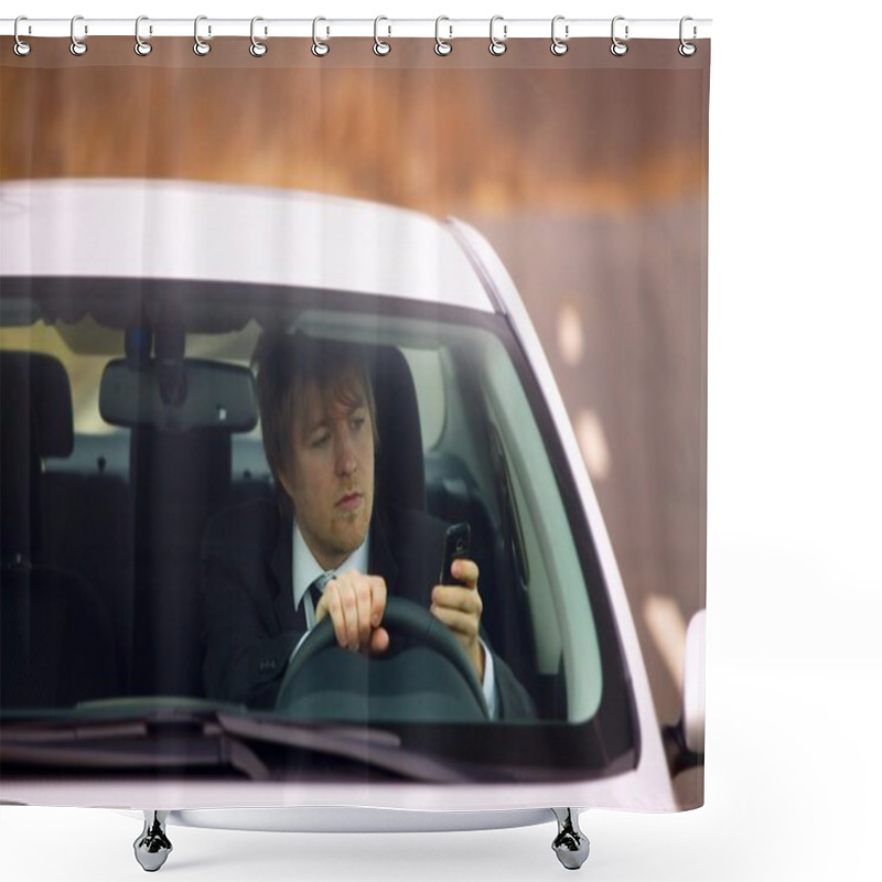 Personality  Driver Shower Curtains