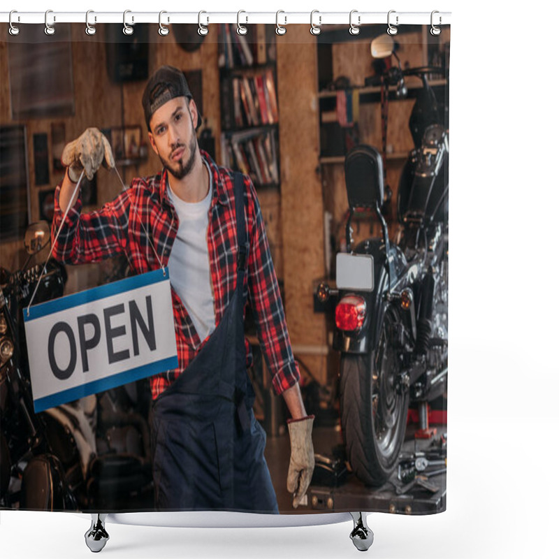 Personality  Small Business Shower Curtains