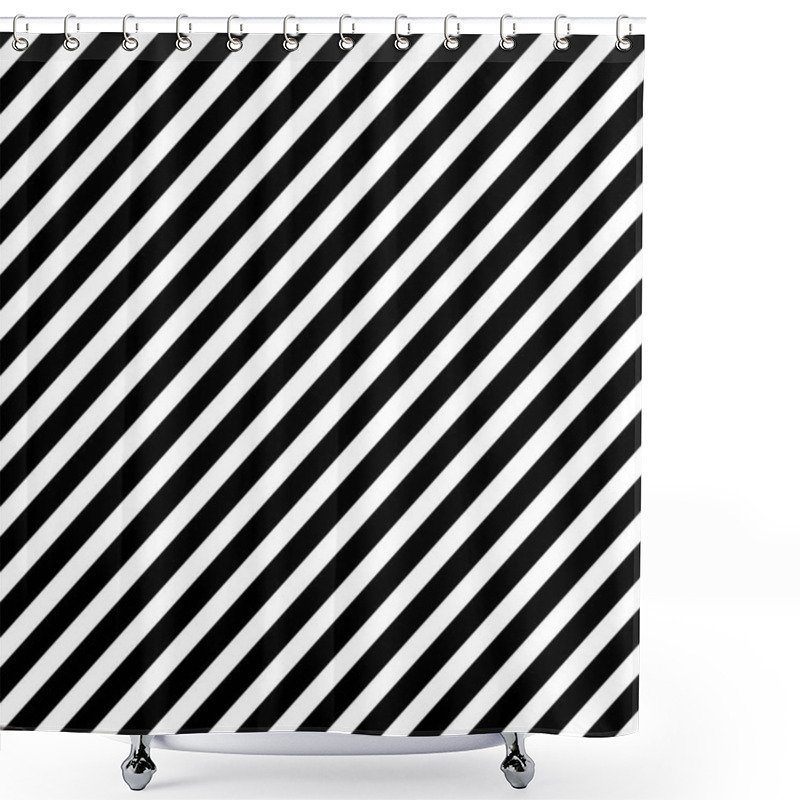 Personality  Lines, Stripes Grid, Mesh Pattern, Texture. Seamlessly Repeatable Shower Curtains