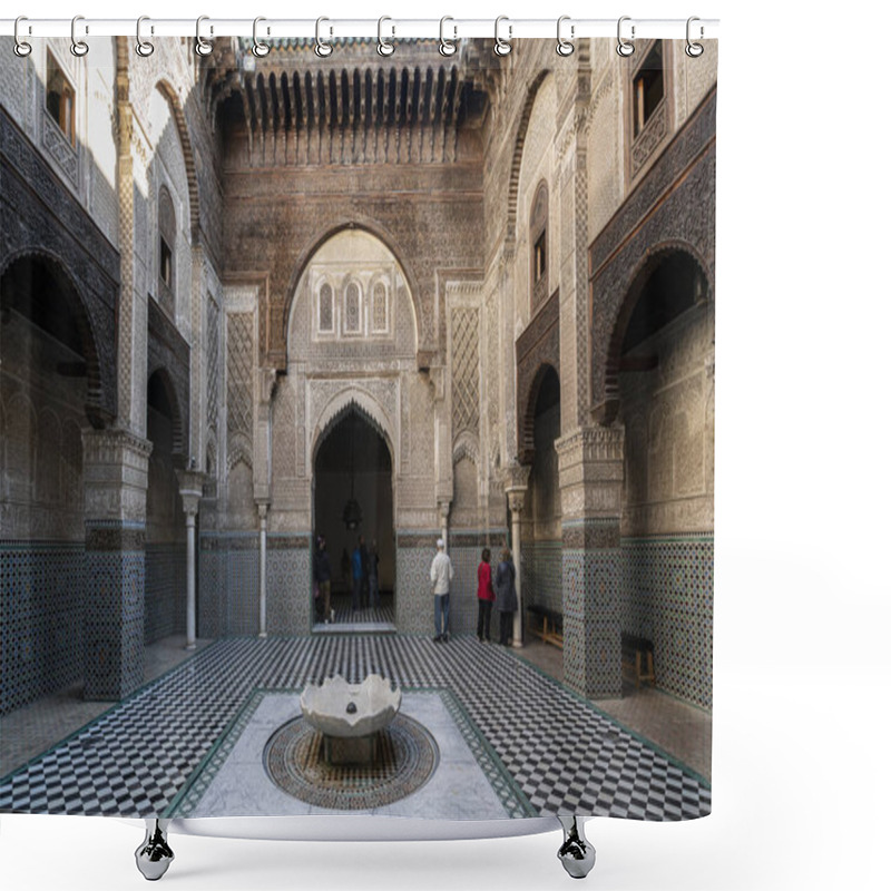 Personality  Al Attarine Madrasa Shower Curtains