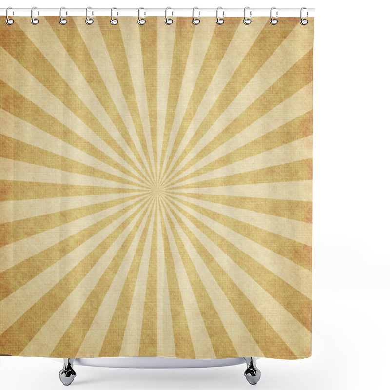 Personality  Retro Paper Template Texture Shower Curtains