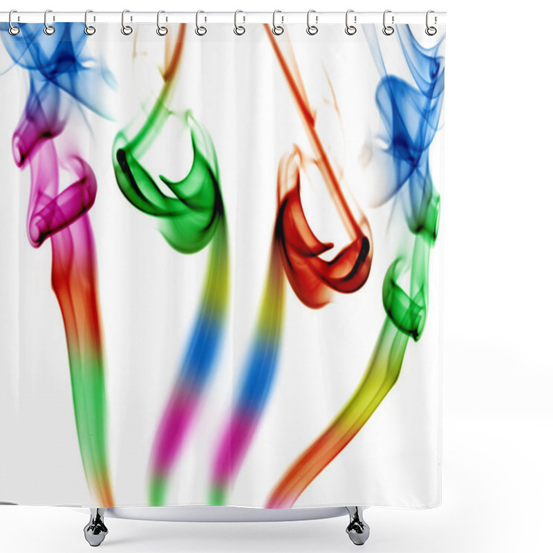 Personality  Smoke Shower Curtains