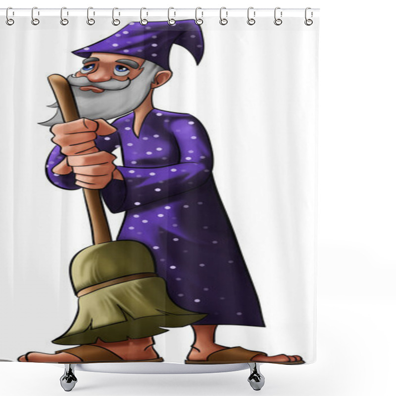 Personality  The Magician Shower Curtains