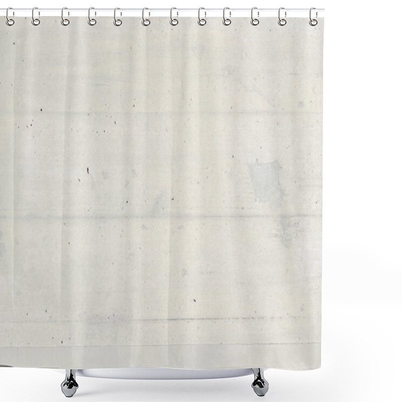 Personality  Painted Concrete Surface With Cracks Shower Curtains