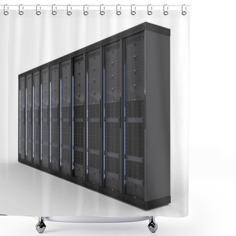 Personality  Server Computer Cluster  Shower Curtains