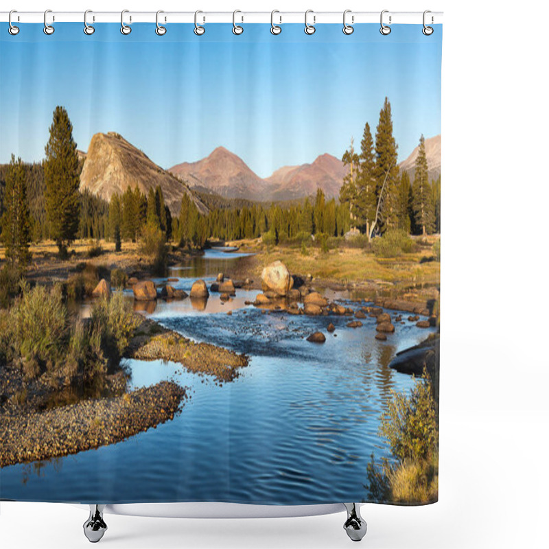 Personality  Tuolumne Meadow Yosemite Shower Curtains