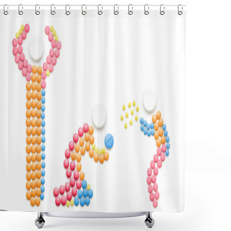 Personality  The Sick Child. Shower Curtains