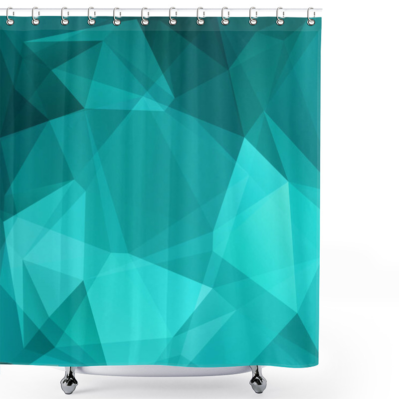 Personality  Abstract Background Shower Curtains