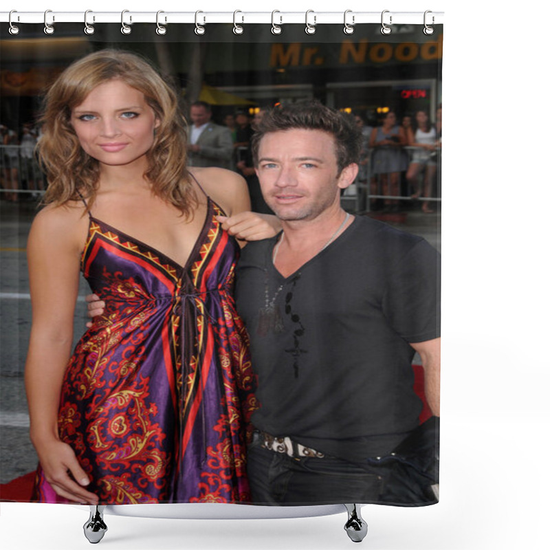 Personality  Andrea Faustino, David Faustino Shower Curtains