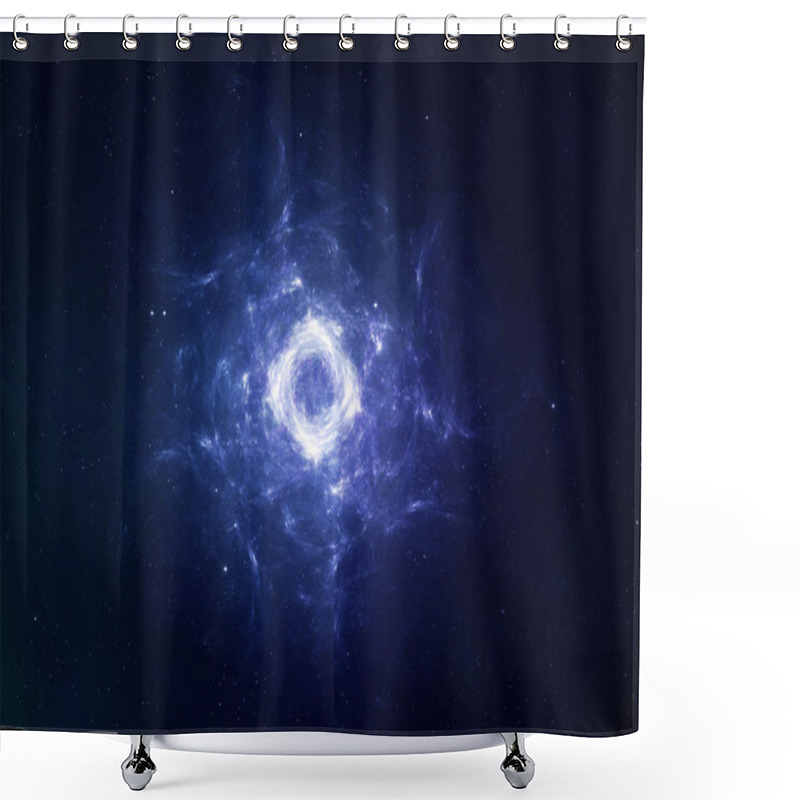 Personality  Black Hole In Space. Elements Of This Image Furnished By NASA Shower Curtains