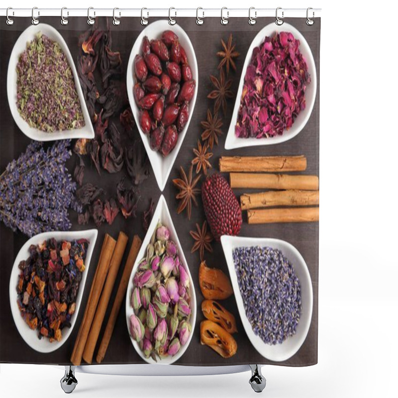 Personality  Herbs And Spices. Shower Curtains