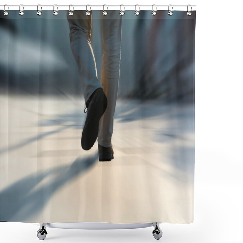 Personality  Pedestrian Shower Curtains