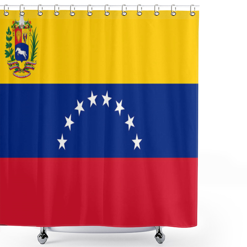 Personality  Flag Of Bolivarian Republic Of Venezuela Shower Curtains