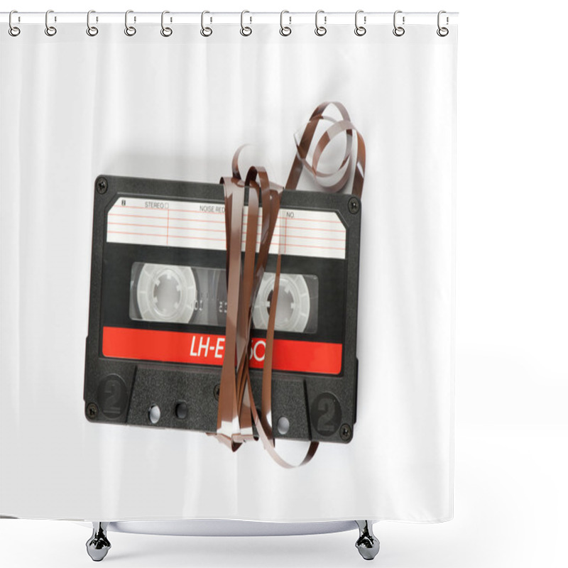 Personality  Audio Cassette Shower Curtains