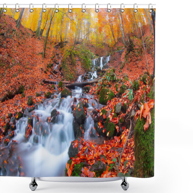 Personality  Seven Lakes National Park And Fall Landscape , Bolu / Turkey - Bolu Shower Curtains