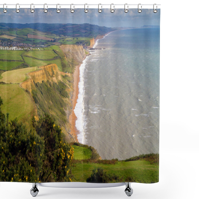 Personality  English South Coast Shower Curtains