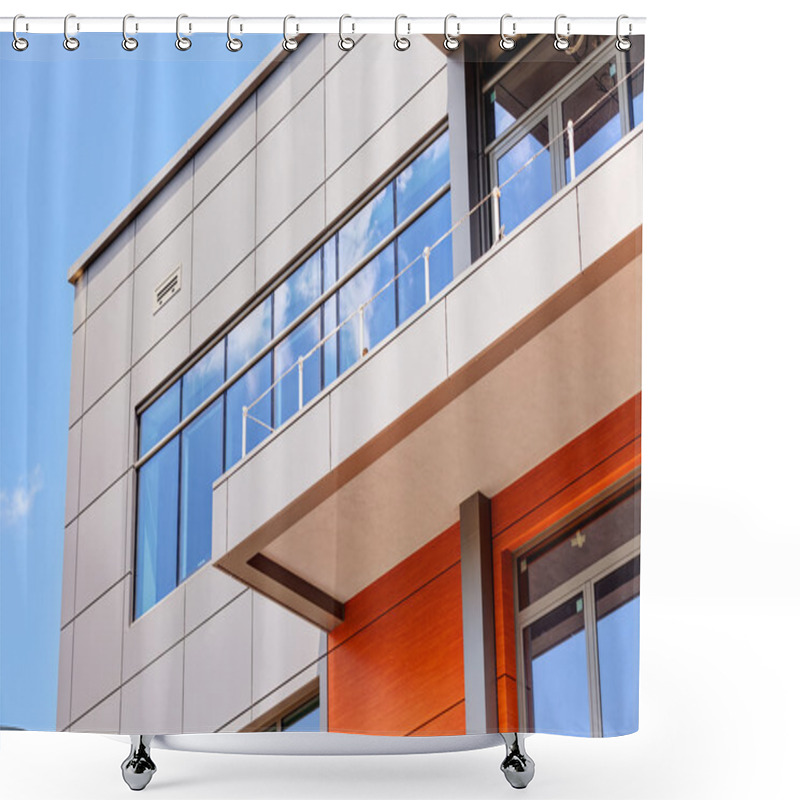 Personality  Aluminum Facade And Alubond Panels Shower Curtains