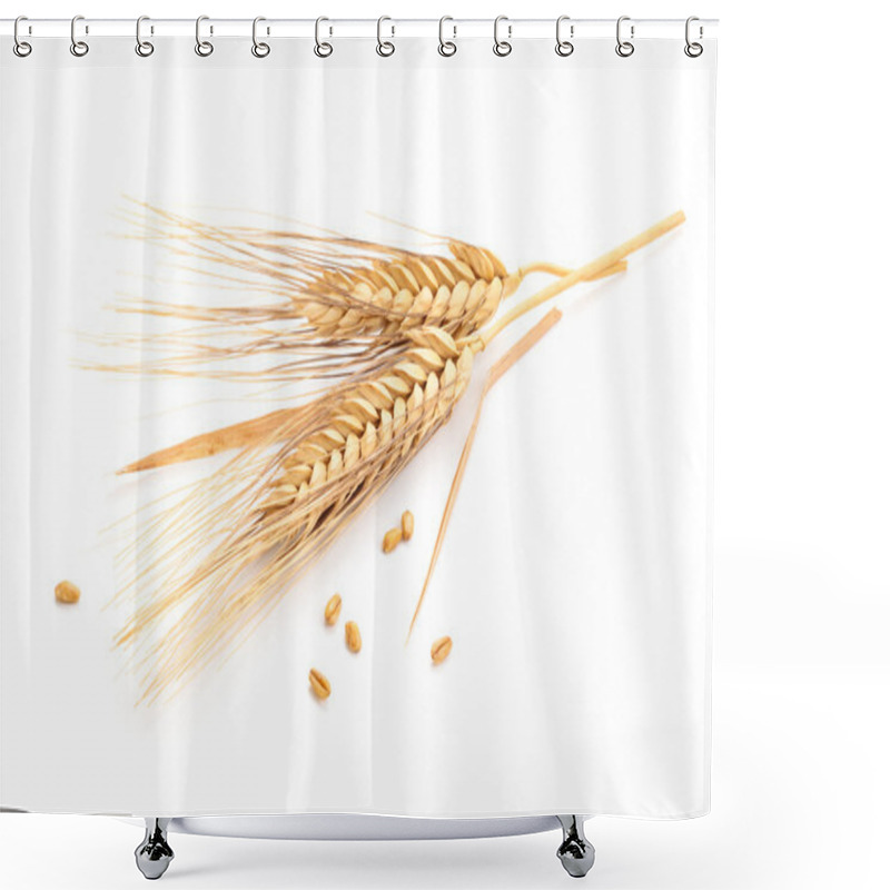 Personality  Ears Of Wheat. Shower Curtains