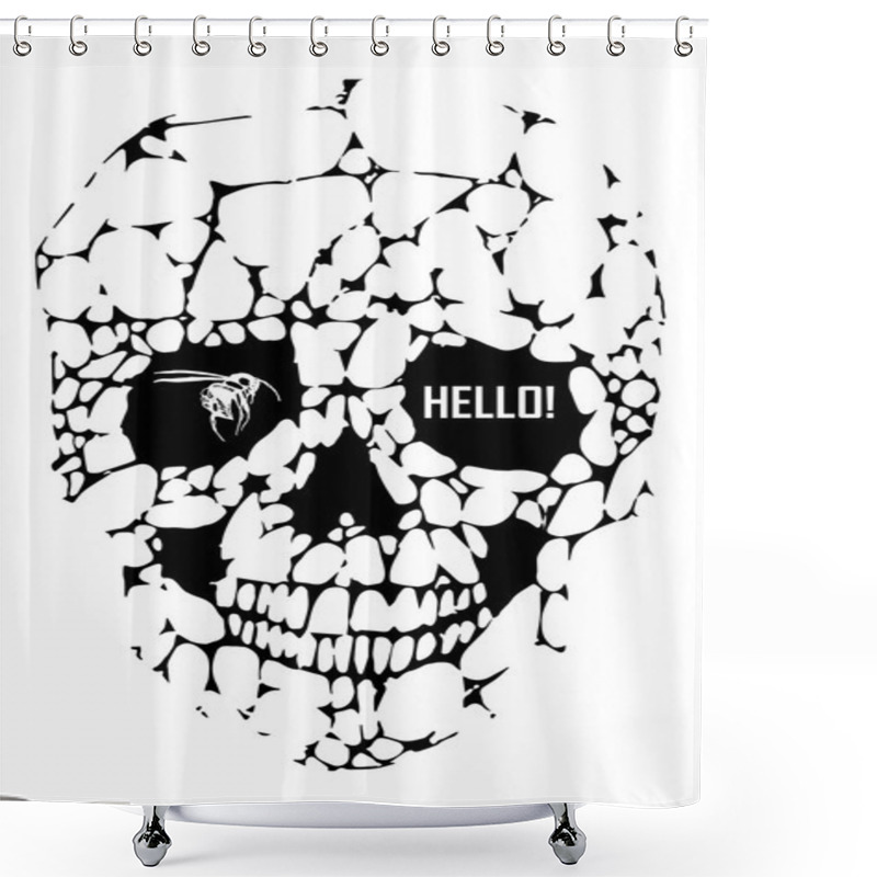 Personality  Abstract  Gothic Shower Curtains