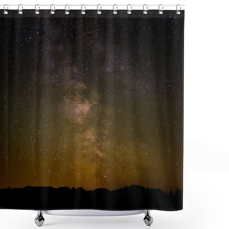 Personality  Milky Way Shower Curtains