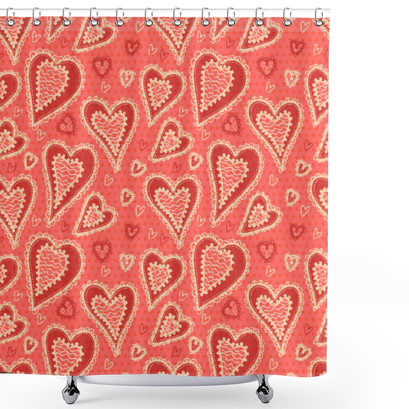 Personality  Seamless Pattern Shower Curtains