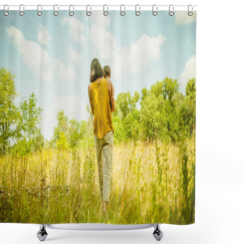 Personality  Field Shower Curtains